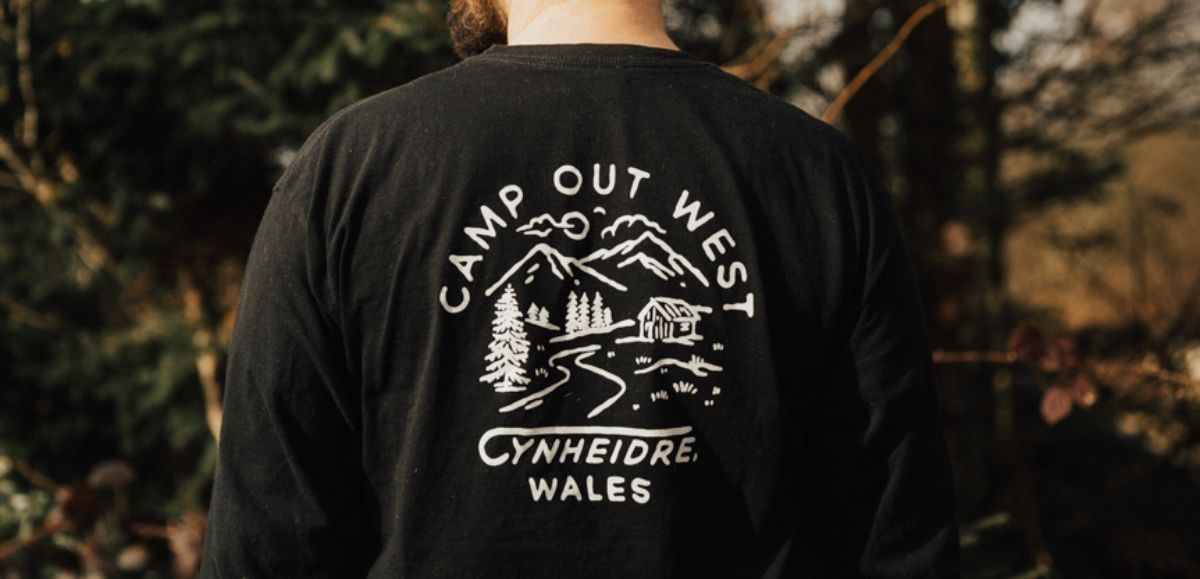 Camp Out West T-Shirt (with UK tracked shipping)