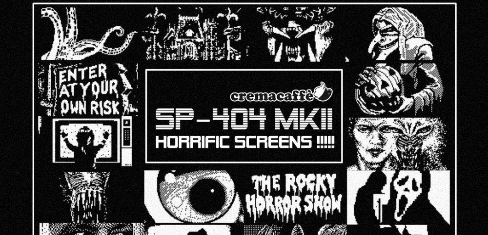 HORRIFIC SCREENS!!! - Pixel Art / SP-404 MK2 Startup Screens
