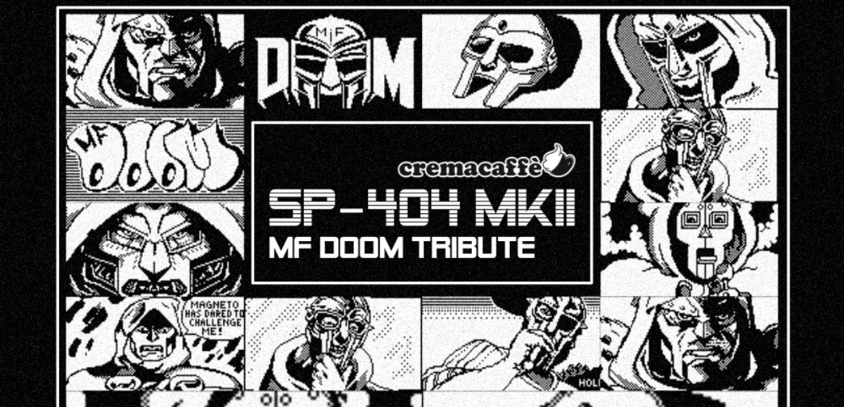 MF DOOM TRIBUTE - Pixel Art / SP-404 MK2 Startup Screens