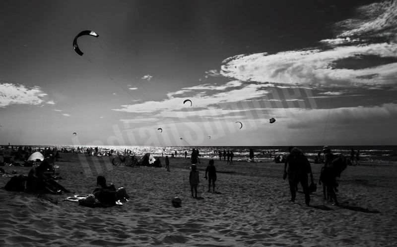 35 summer beach moments, BW set