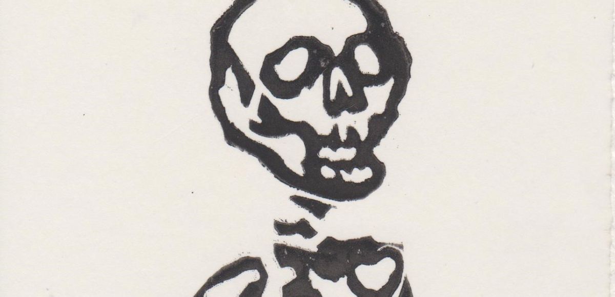 Skeleton Print