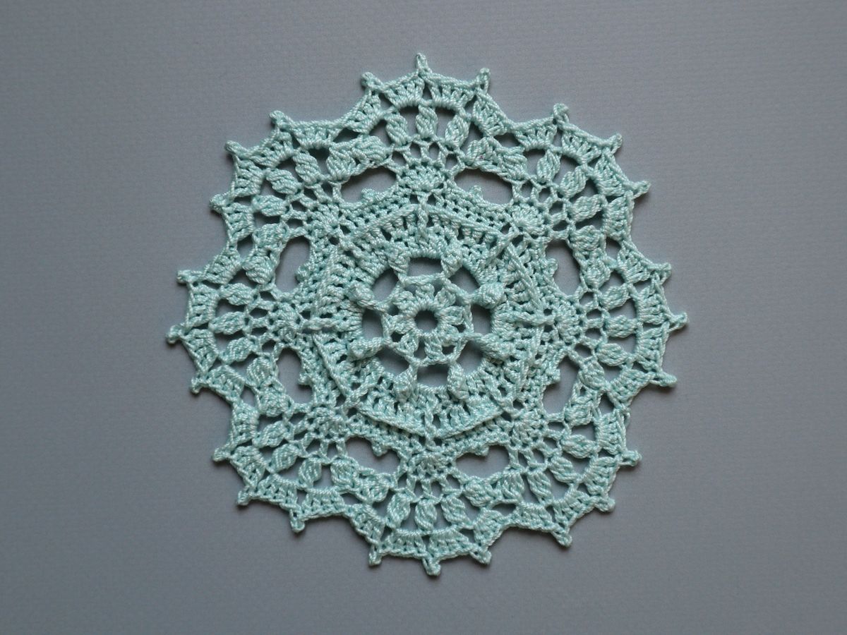 Small Doily - Free Pattern — Polina PapuShoi - Buymeacoffee