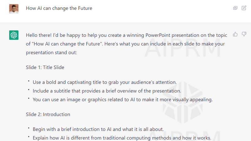 Get your Presentation Ready with this New AI Prompt