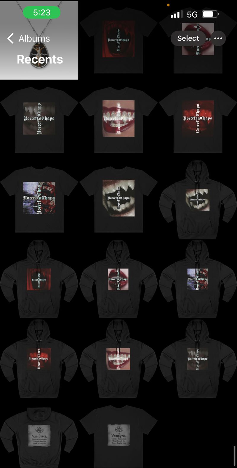 Catalog for this month + more on the way 🧛🏽‍♂️ 