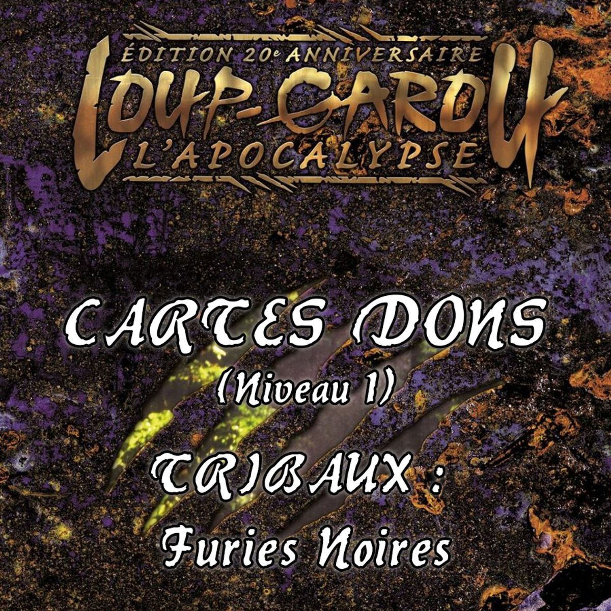 WW20 - Carte Dons - Tribaux : Furies Noires