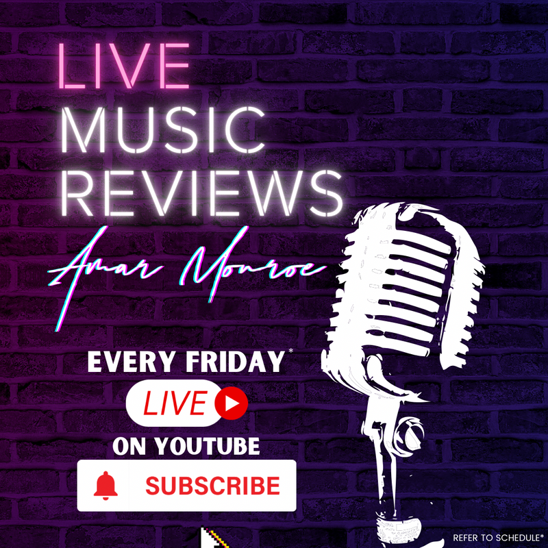 Every Friday, AMAR&FRIENDS will be hosting the Music Review on YouTube Live! 