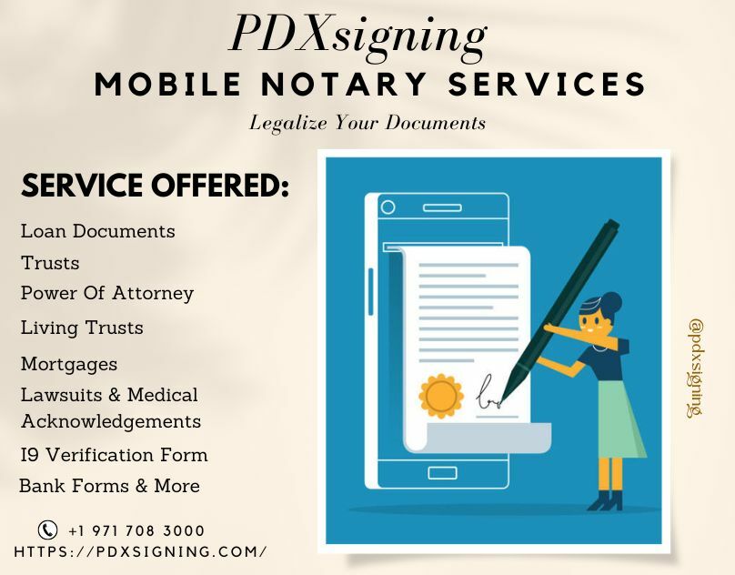 Portland Mobile Notary — pdxsigning