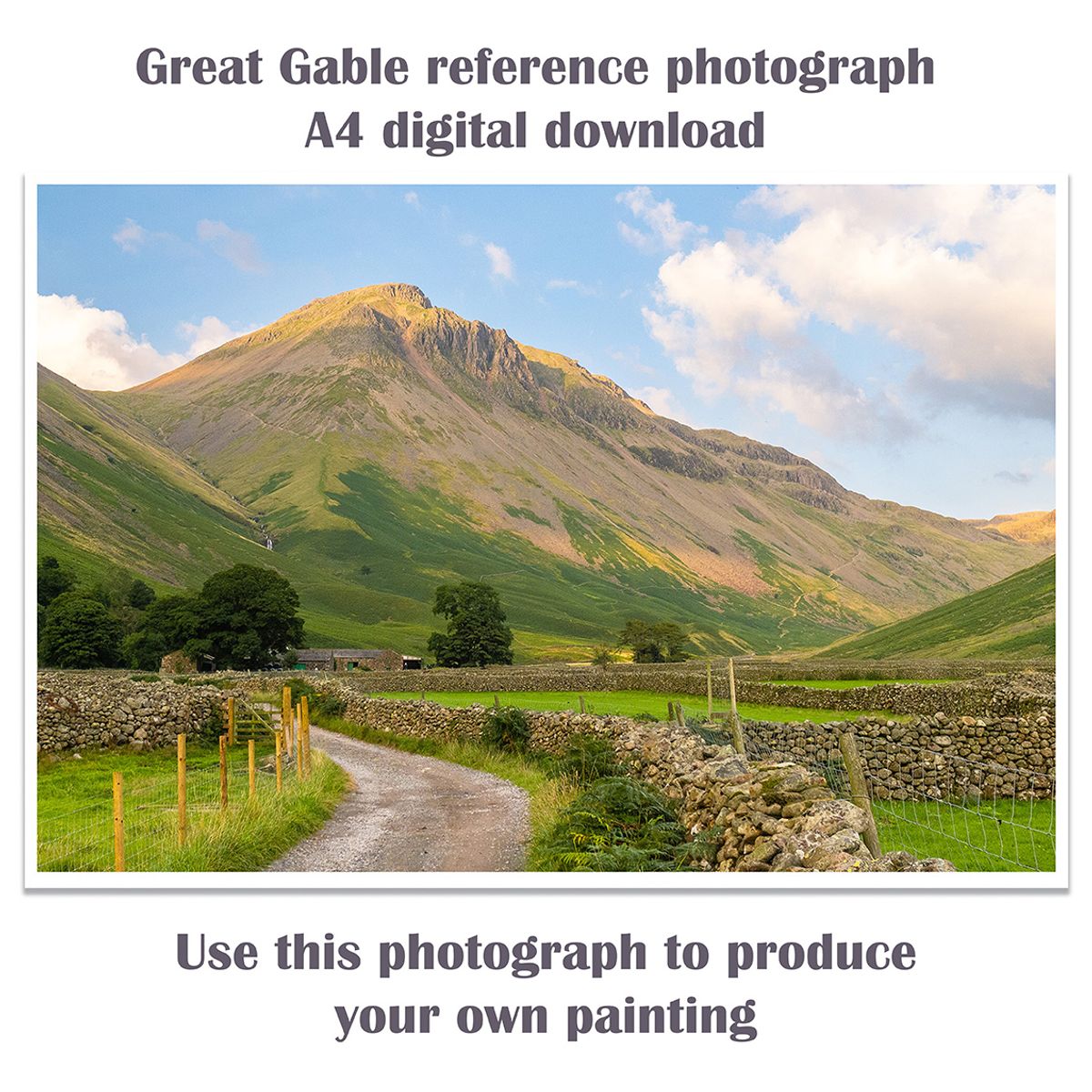 Great Gable reference digital download photo