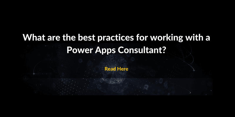 What are the best practices for working with a Power Apps Consultant?