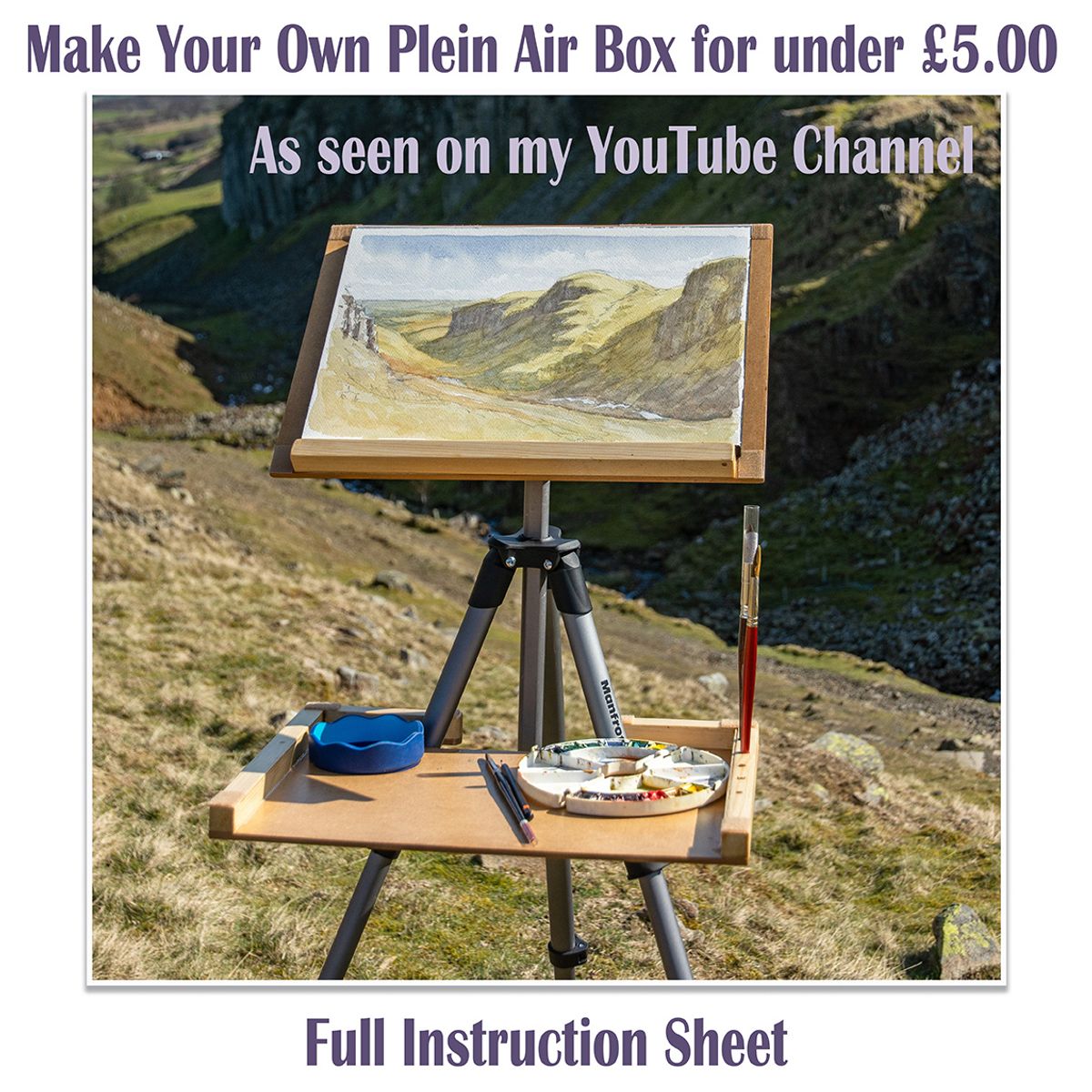 Build a Plein Air Box for &pound;5.00