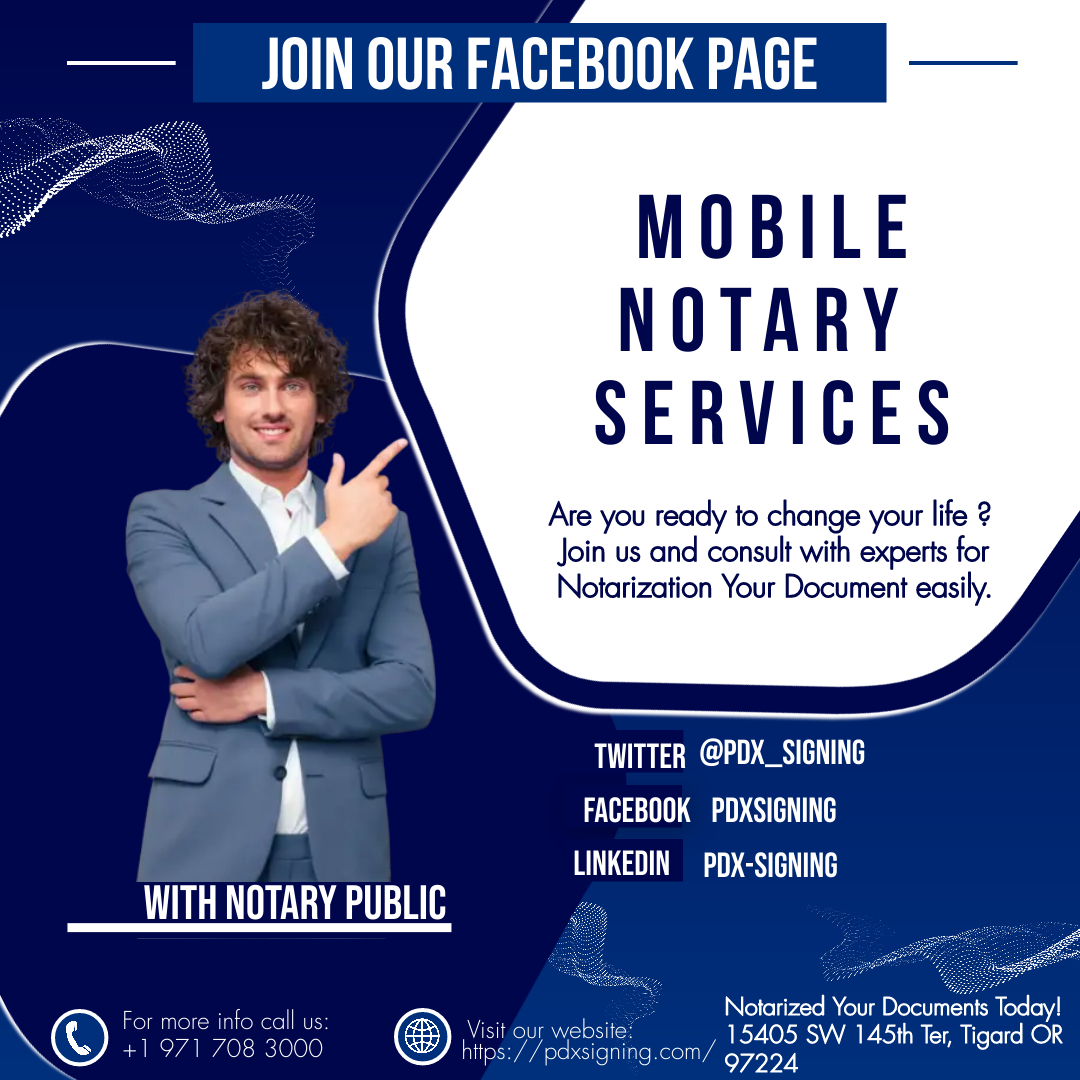 Mobile Notary Near Me — pdxsigning