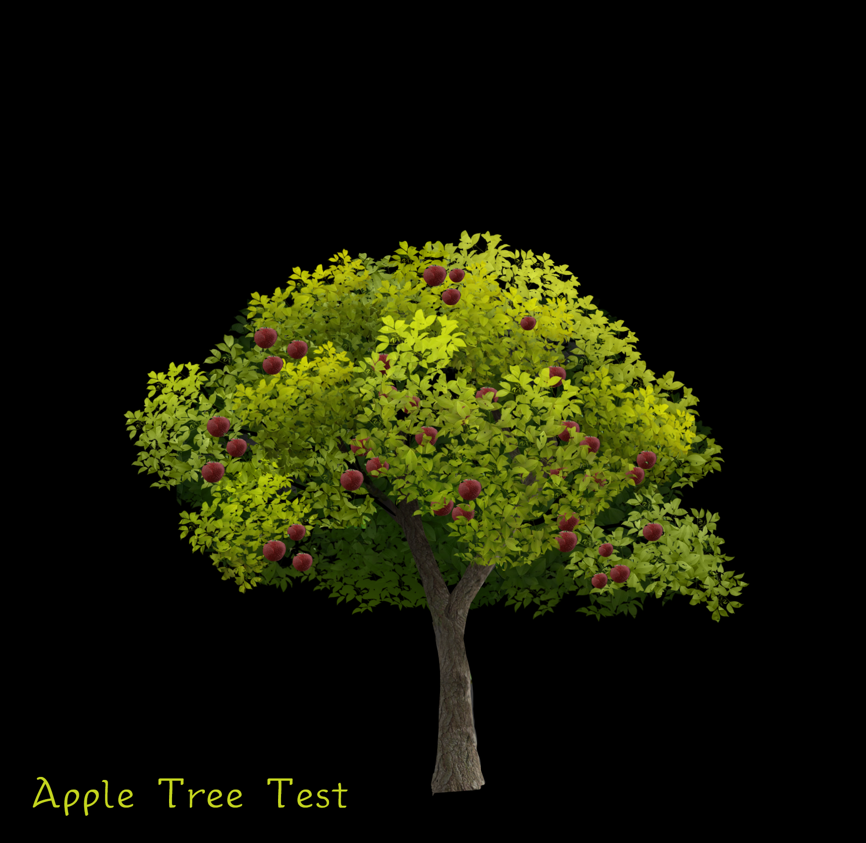 Apple tree construction for Unity Scene — Домовик