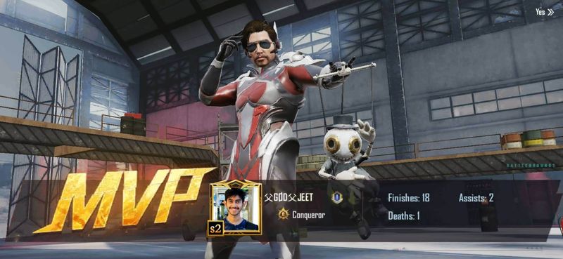 This is my conqueror push on pubg