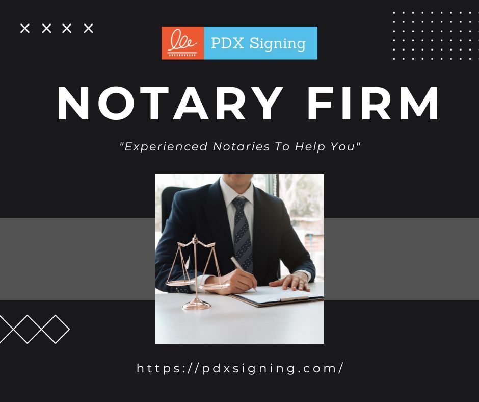 Portland notary service — pdxsigning