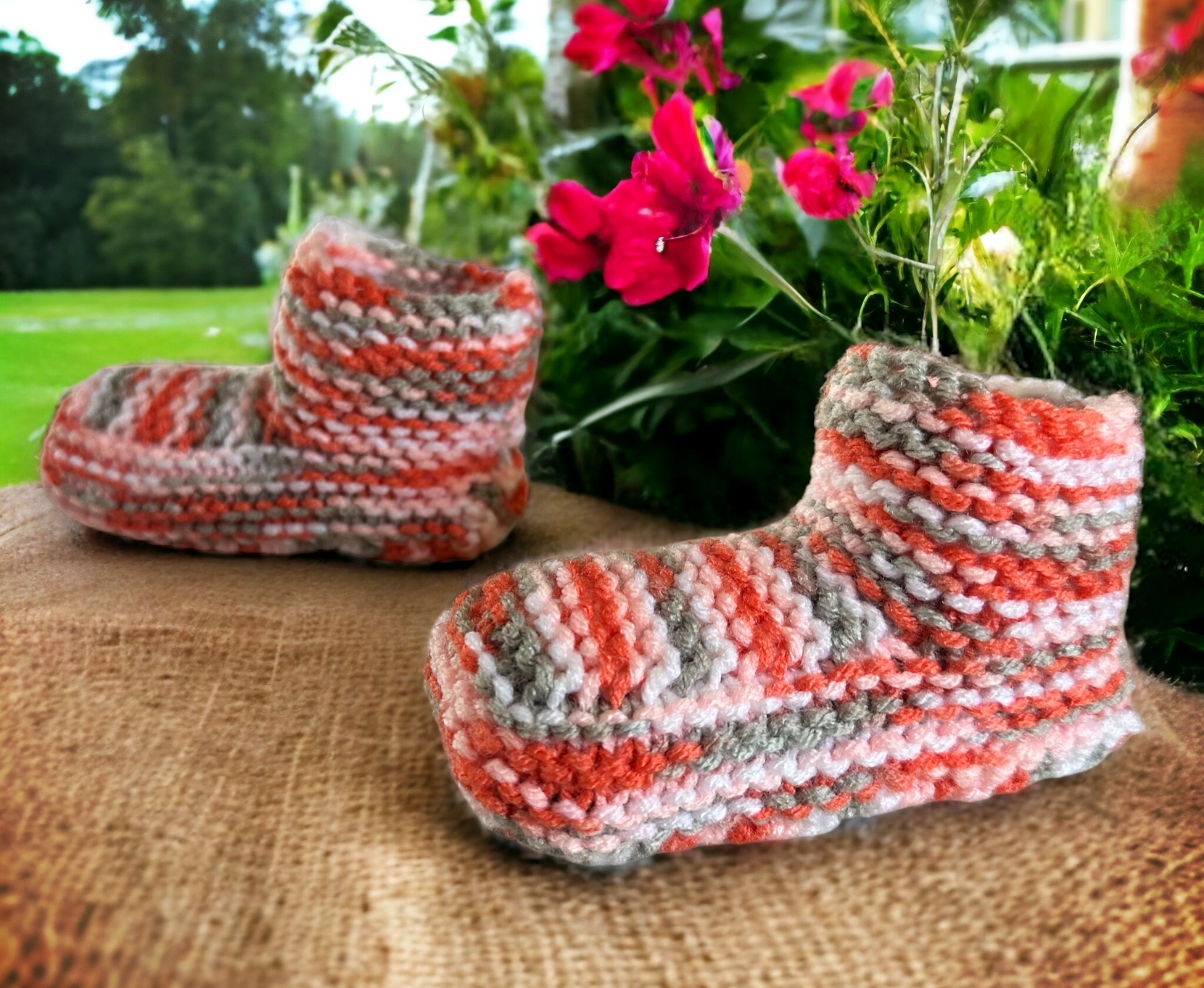 StepbyStep Video to Knit Granny Slippers Includes FREE Knitting