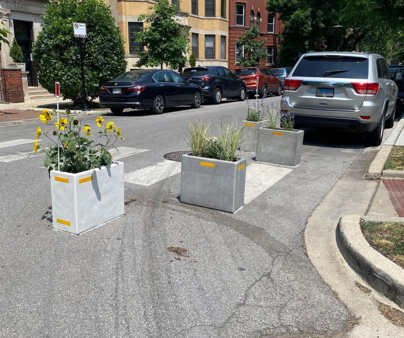 Planter Curb Bumpout