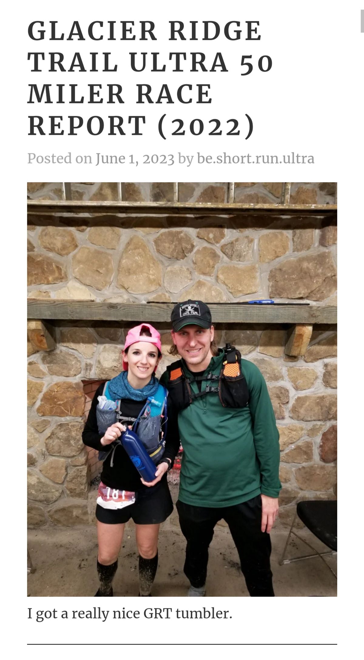 Glacier Ridge Trail Ultra 50 Miler Race Report (2022) — Shannon Mick ...