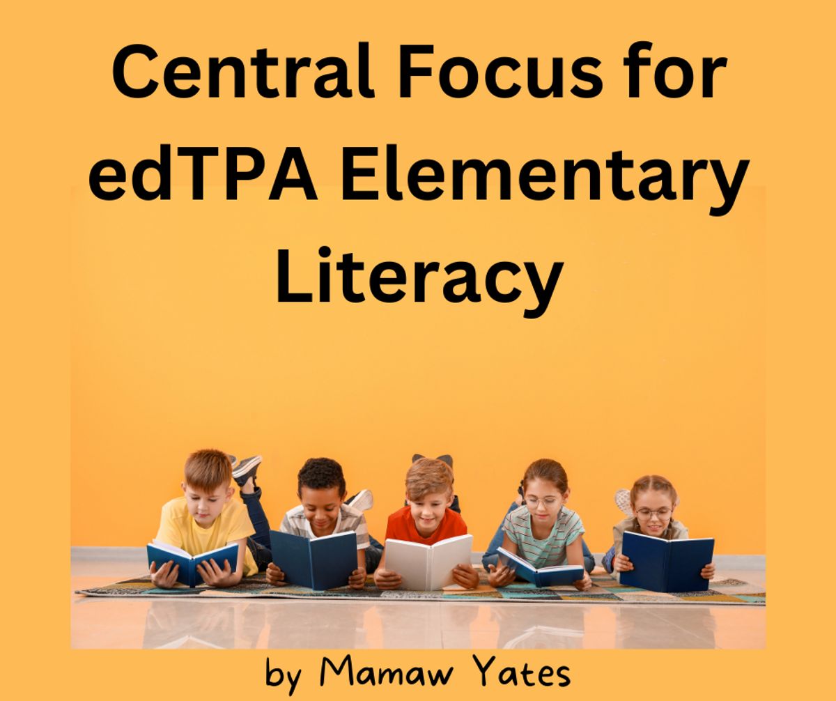 Central Focus for edTPA Elementary Literacy — Terryl Yates Buymeacoffee