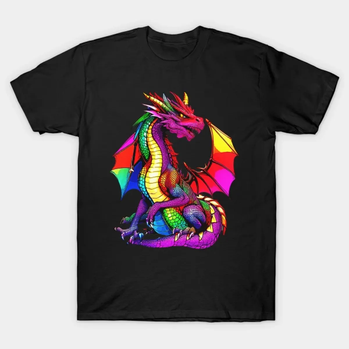 LGBTQ+ Pride Rainbow Dragon — Korey Watkins