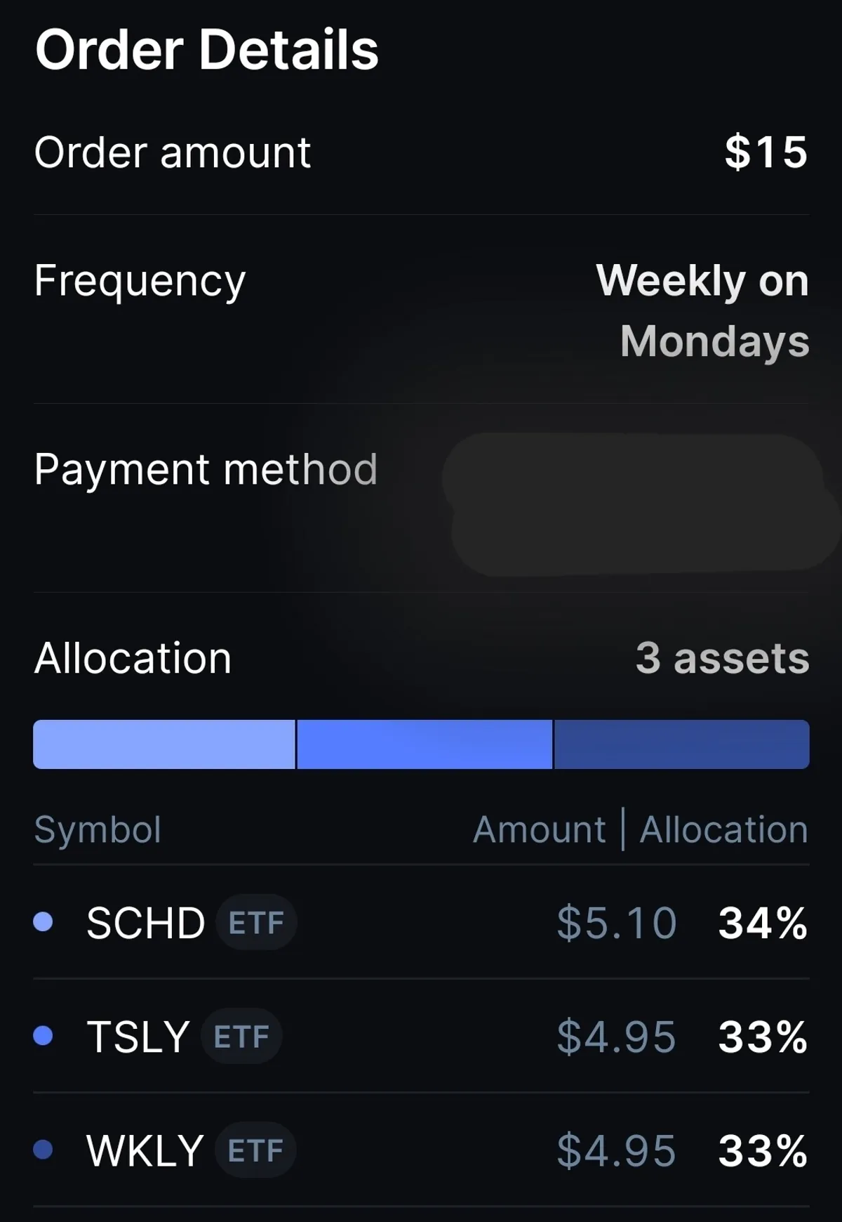 Starting Weekly Recurring — Dee & Dividends 💰