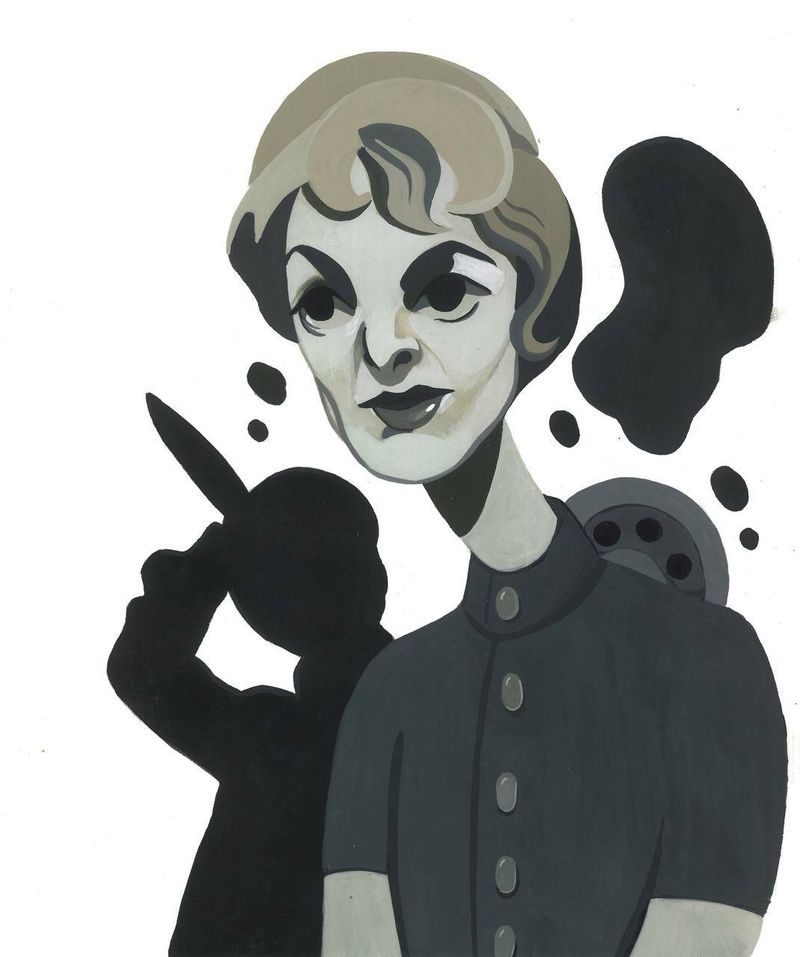 Hitchcock`s "Psycho" fanart