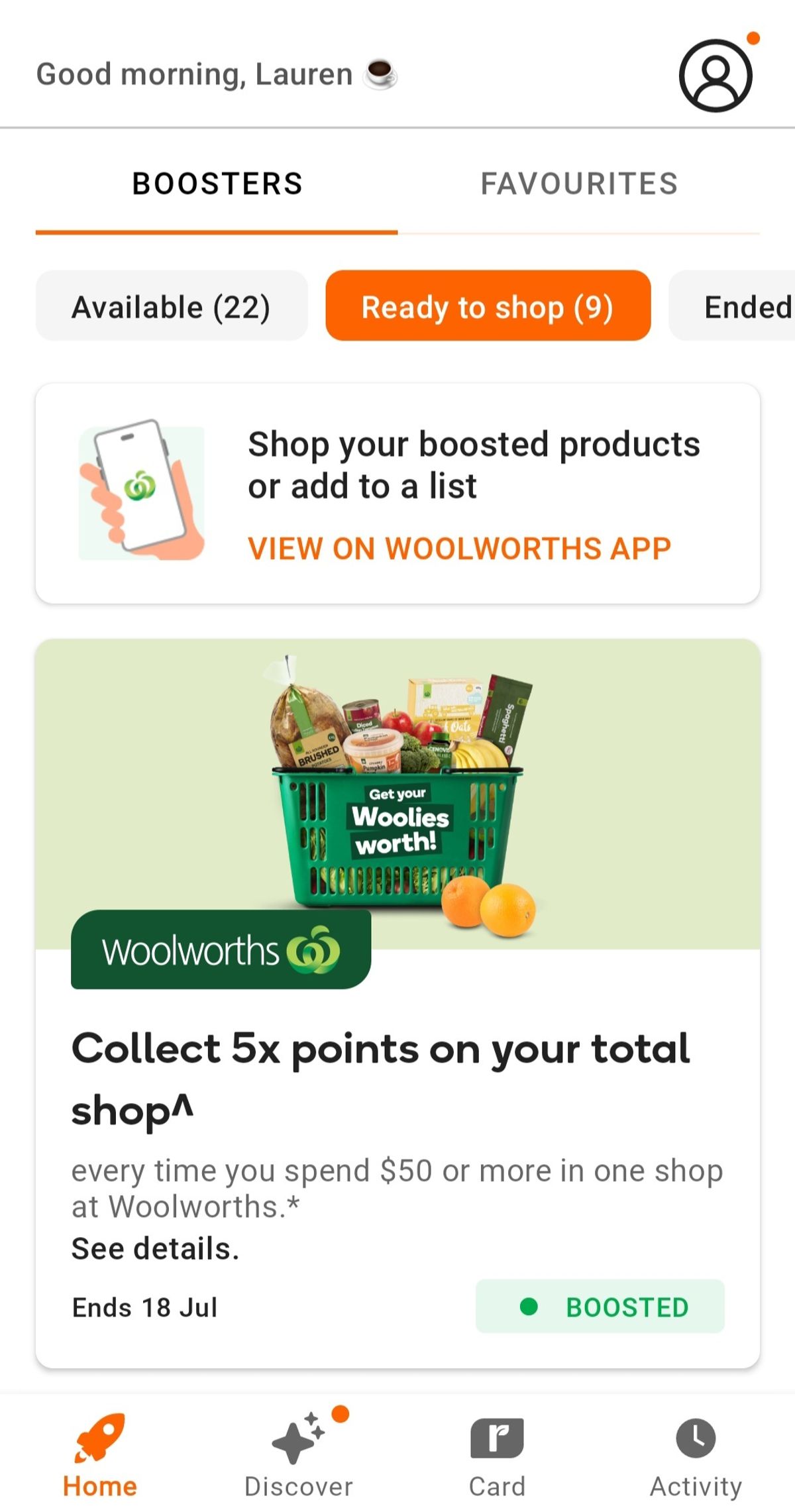 How to maximise Woolworths Everyday Rewards points and transfer to