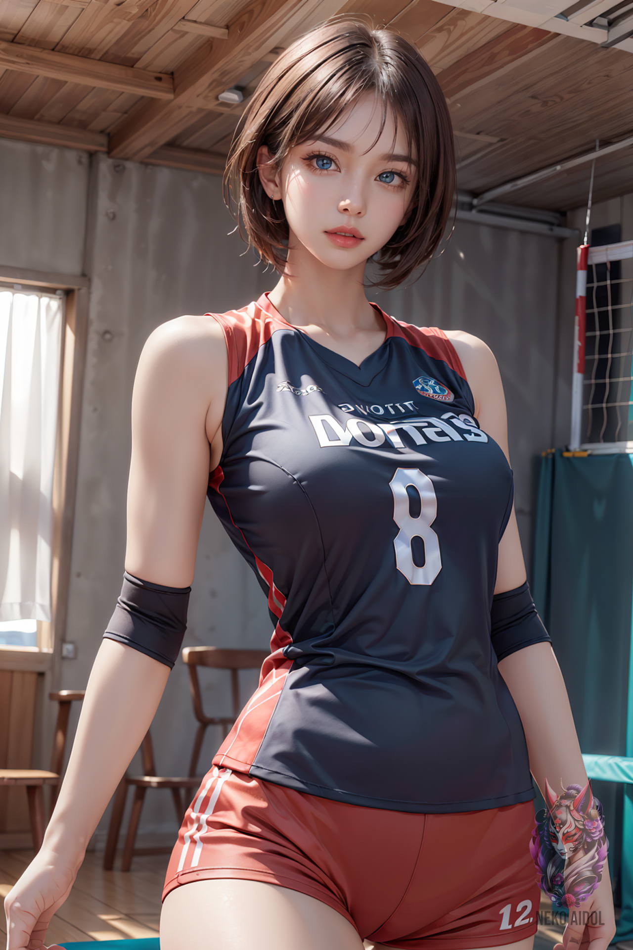 Volleyball girl — Neko Aidol