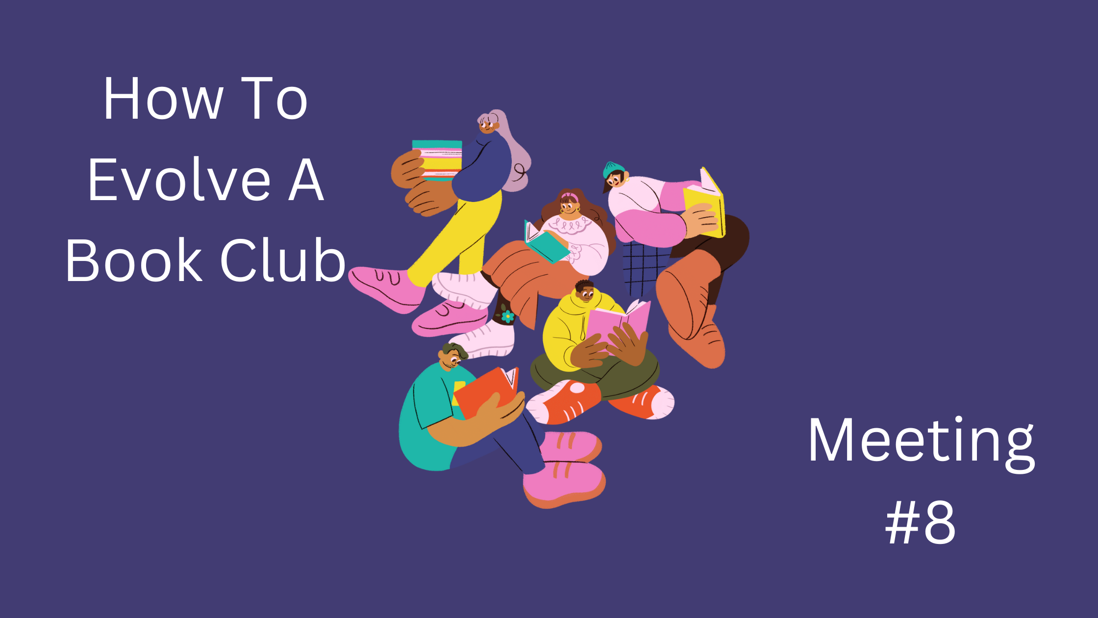 HOW TO EVOLVE A BOOK CLUB — Mary Ann Tippett Buymeacoffee