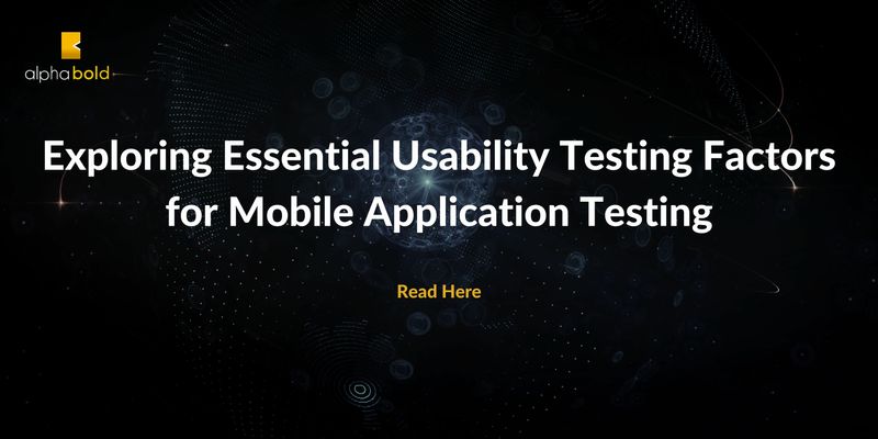 Exploring Essential Usability Testing Factors for Mobile Application Testing