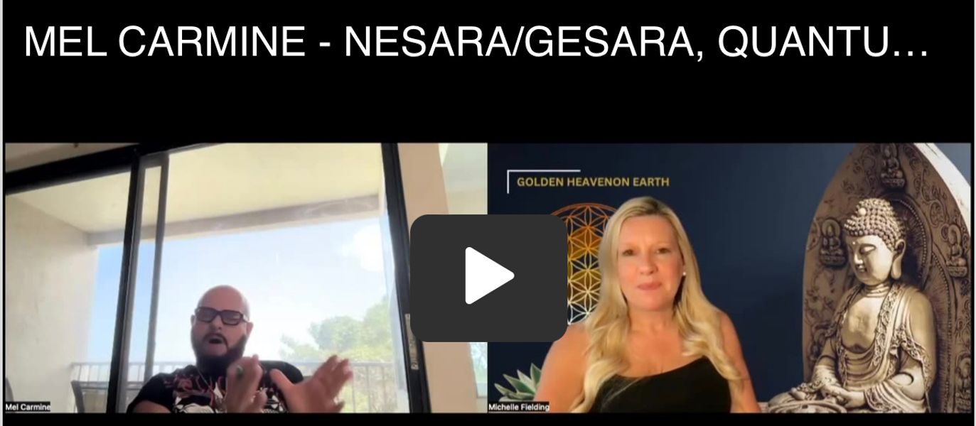 NESARA/GESARA - MEL CARMINE  — Michelle Fielding - Spiritual Coach