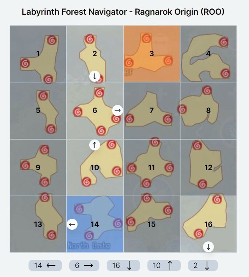 [ROO] - Labyrinth Forest maze solver