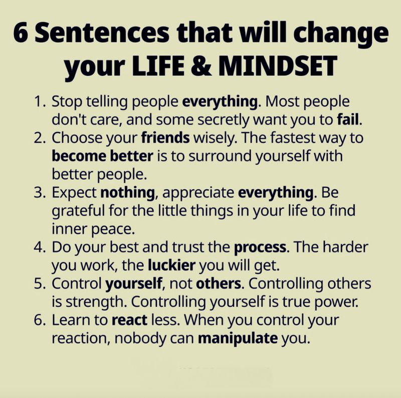 Life & Mindset