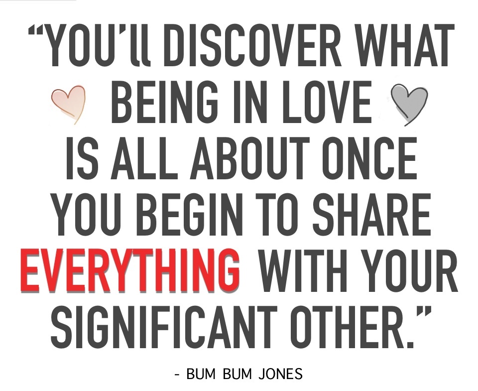 We Share Everything! — BUM BUM JONES - Buymeacoffee