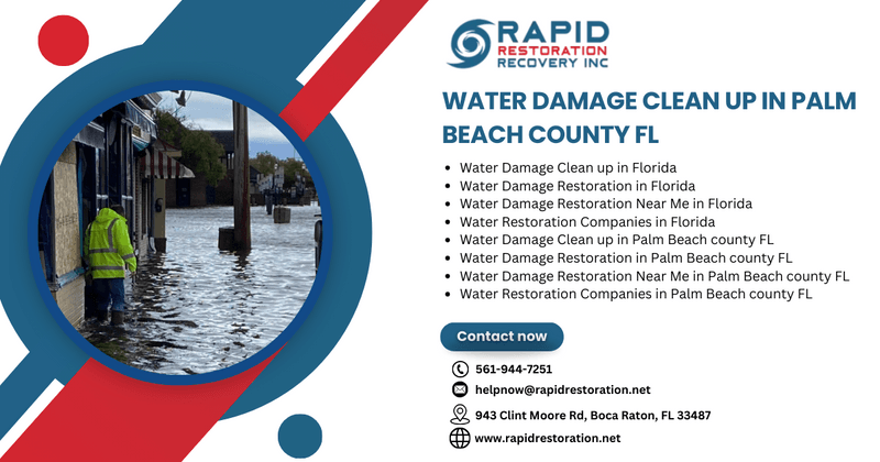 What to Do if Your Home Has Water Damage? A Guide by Rapid Restoration Recovery Inc