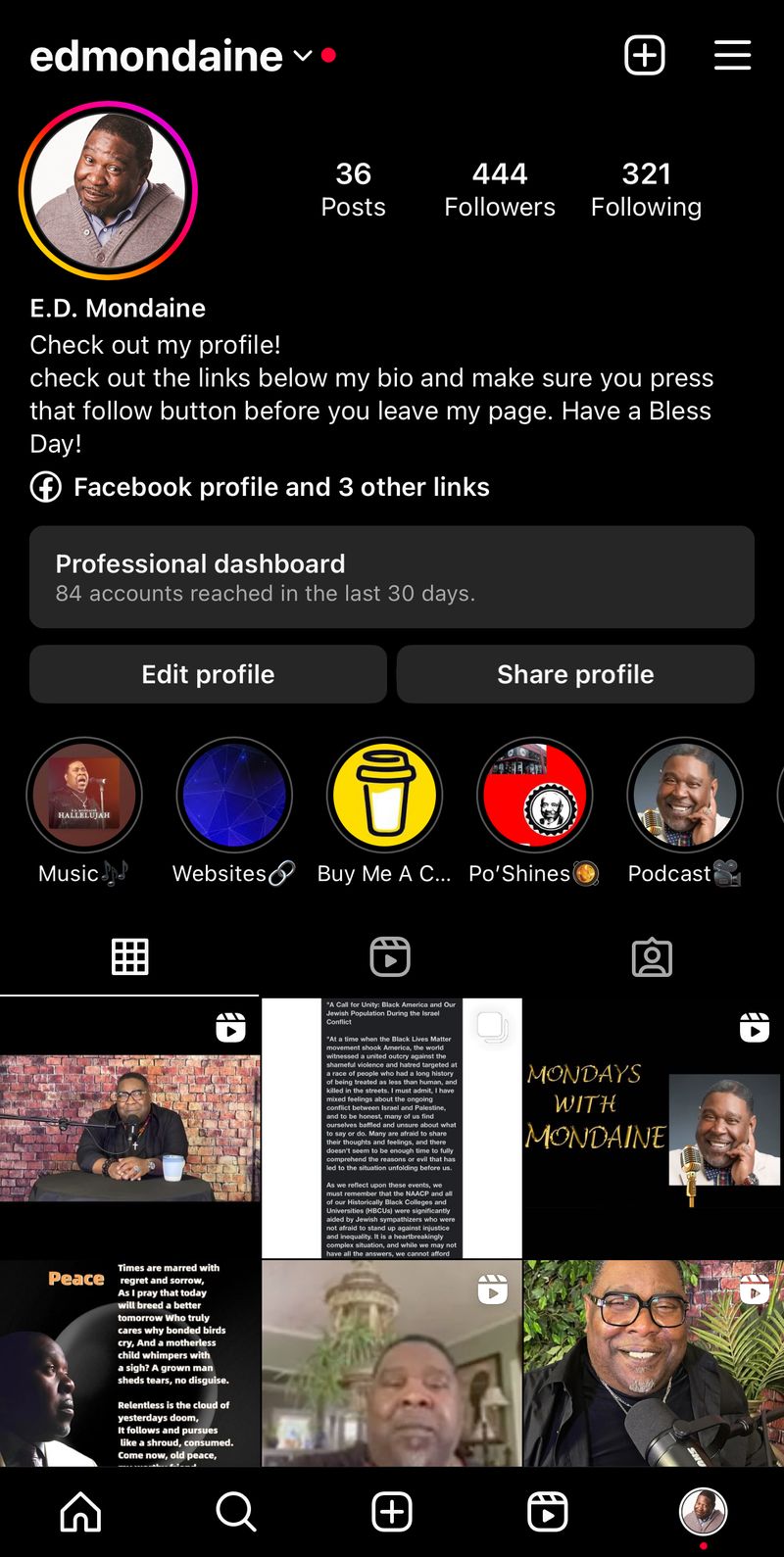 Check out my Instagram