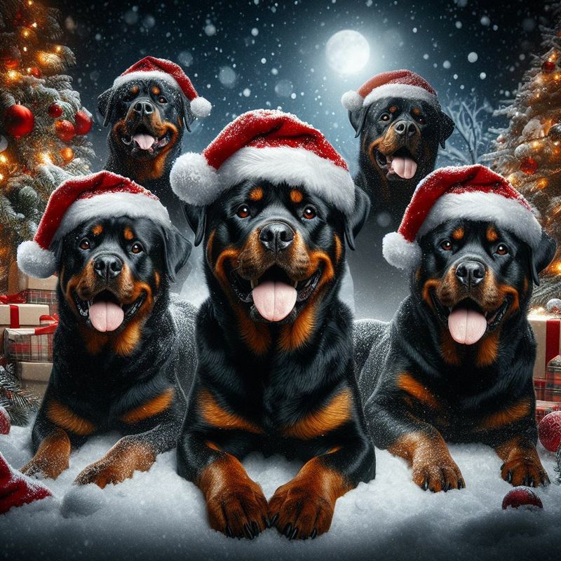 Rottweiler Winter Misc Collection
