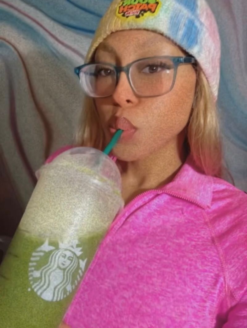 Thank you so much for my Matcha Latte🍵 #MyFavorite #Starbucks