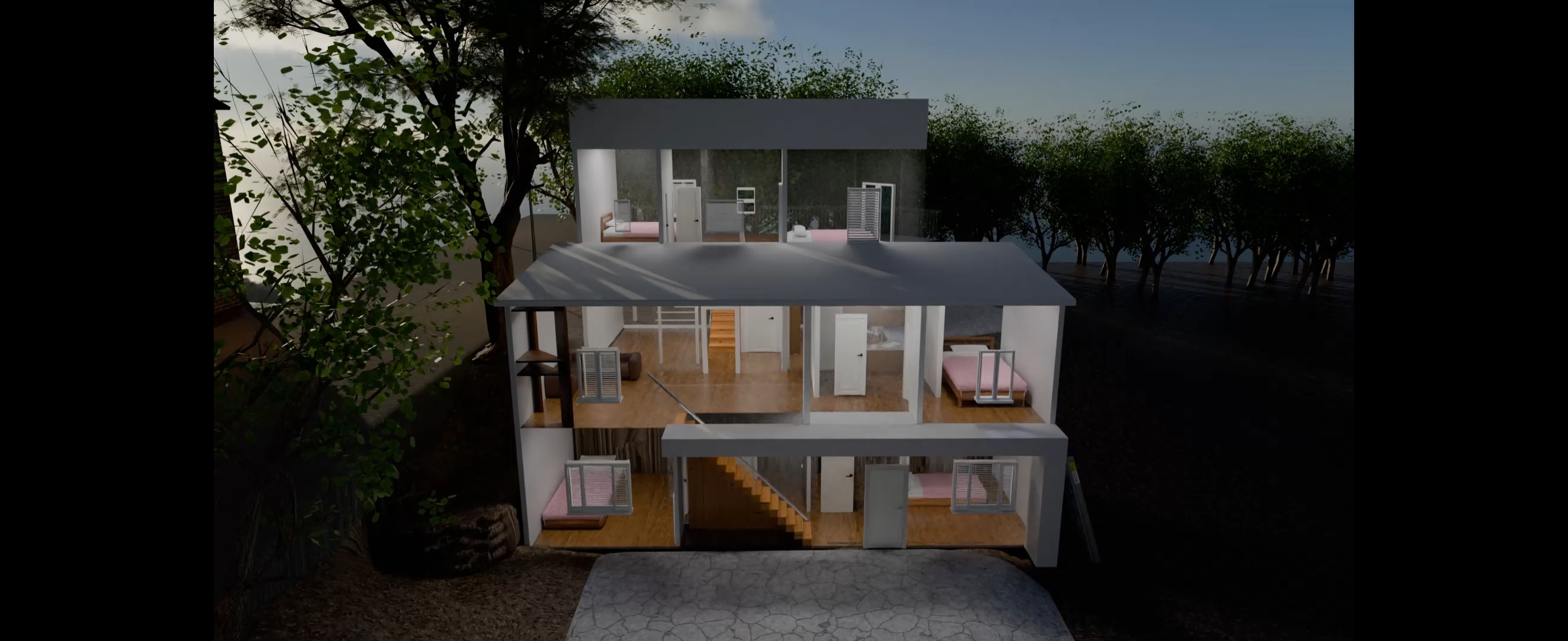 1122 king rd house is complete. now working on the characters. Then we ...