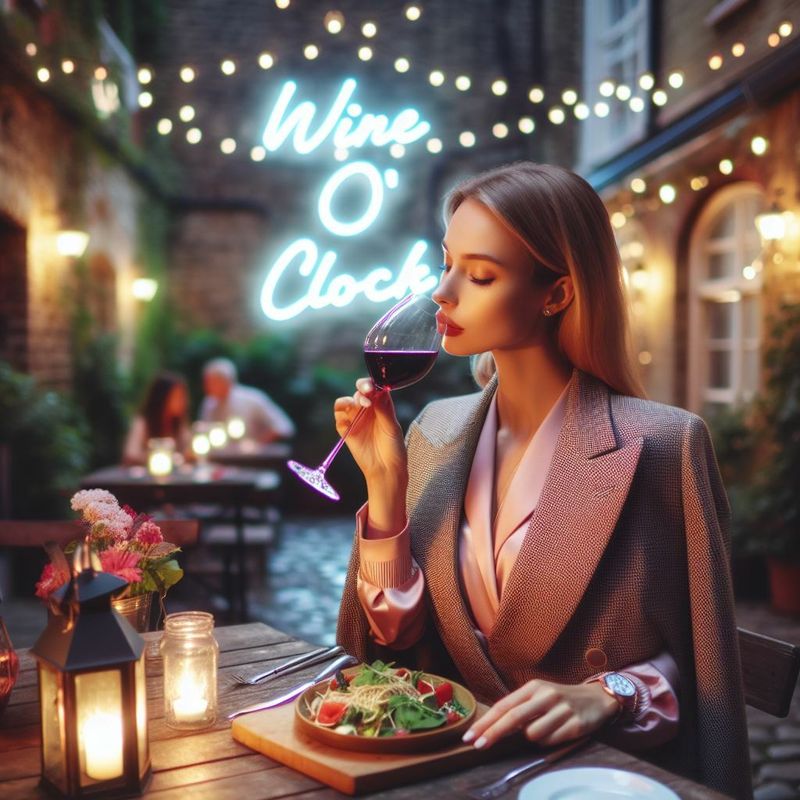 It’s wine ‘o’ clock