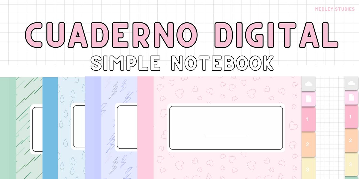 digital notebook  cuaderno digital Ligero