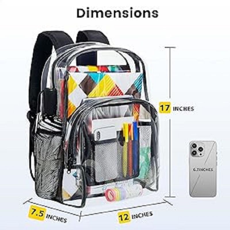 5 The Best Clear Backpack for School and Travel: Of 2024
