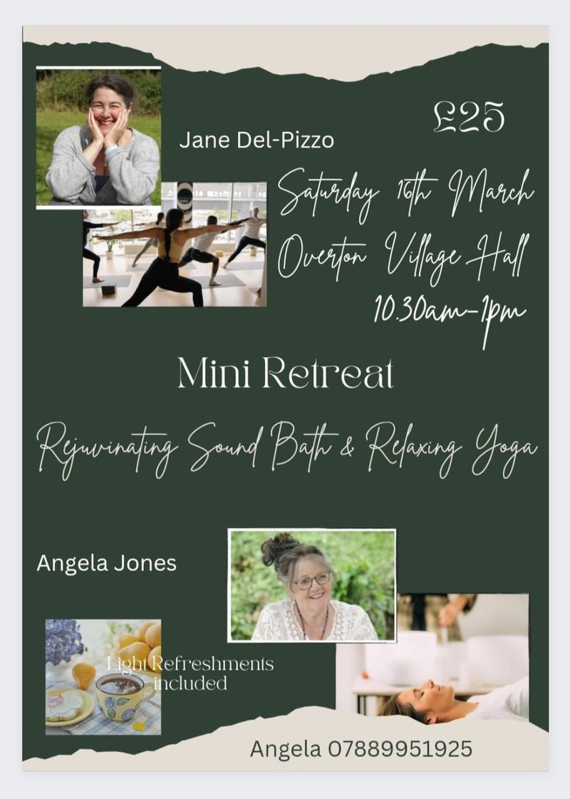 Yoga and Sound-bath Mini Retreat in March