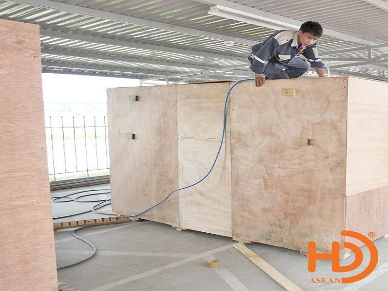 Dịch vụ đóng kiện gỗ xuất khẩu máy móc giá rẻ