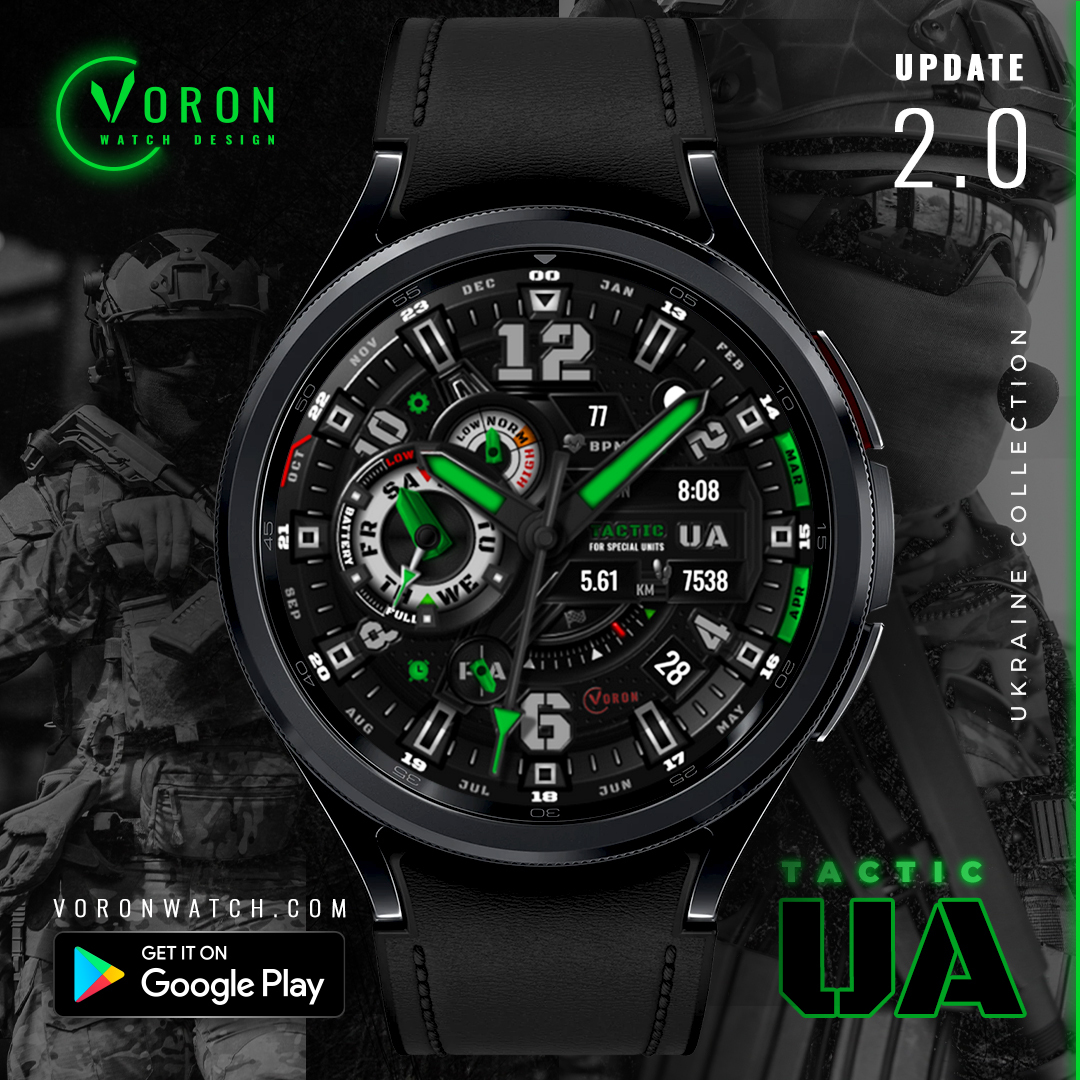 Tactical on sale watch face