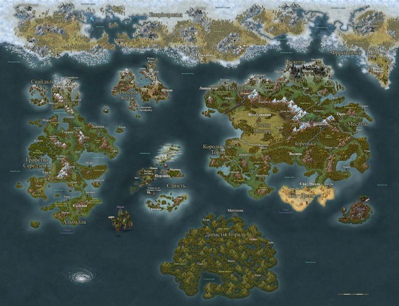 Yavarra - my homebrew world