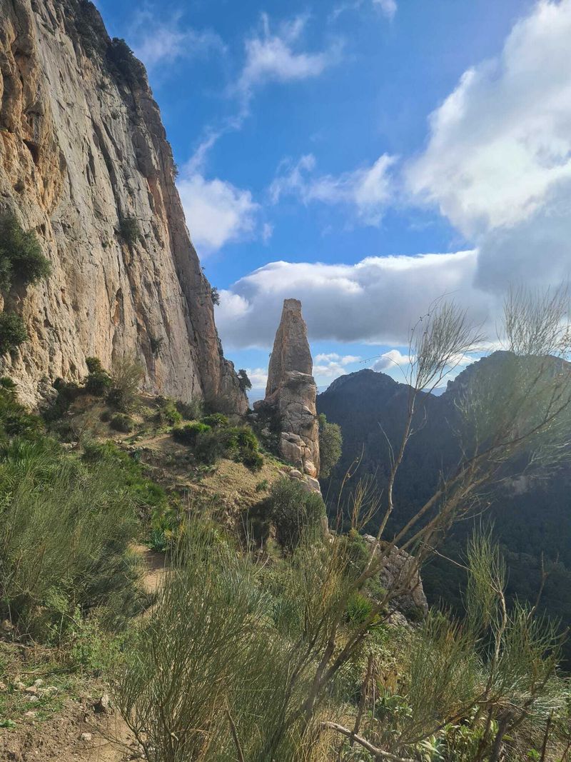 Winter Sun in El Chorro