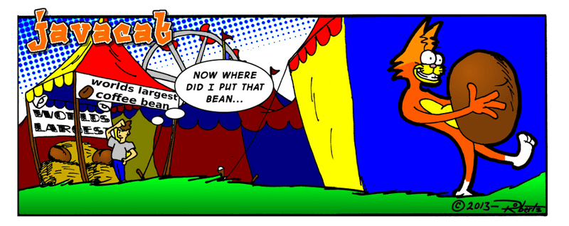 JavaCat Comic Strip