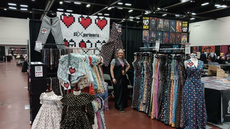 My booth