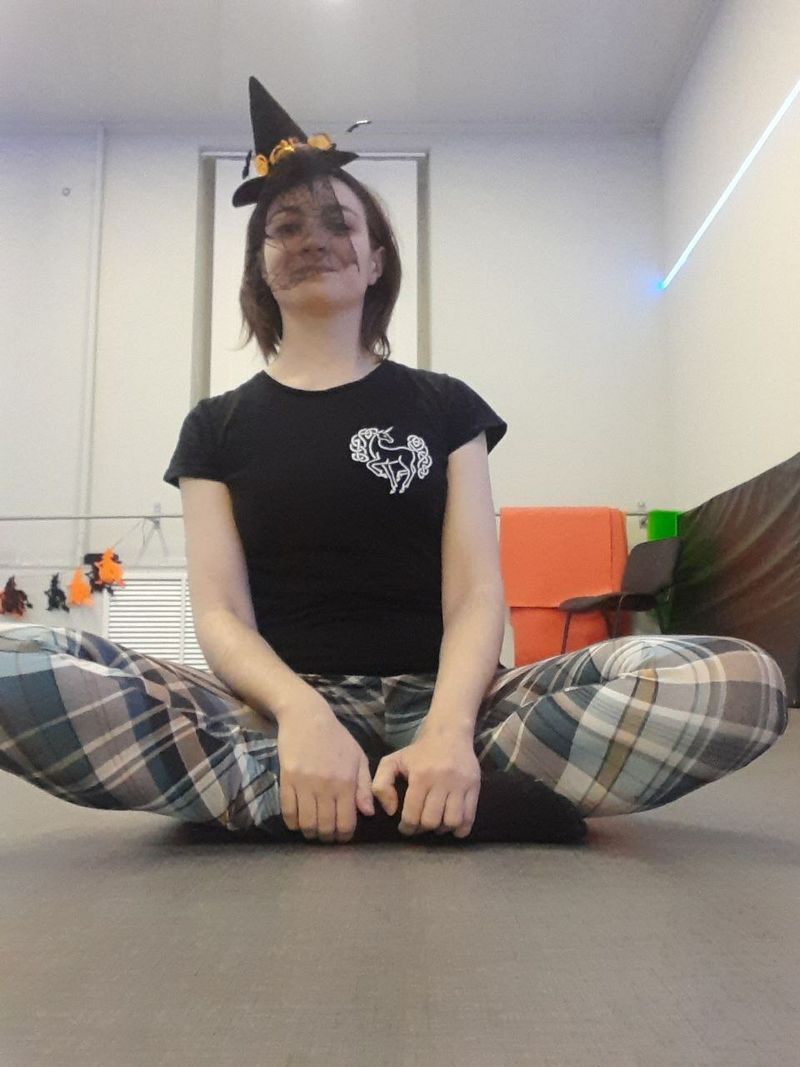 Trainig with my dancing students