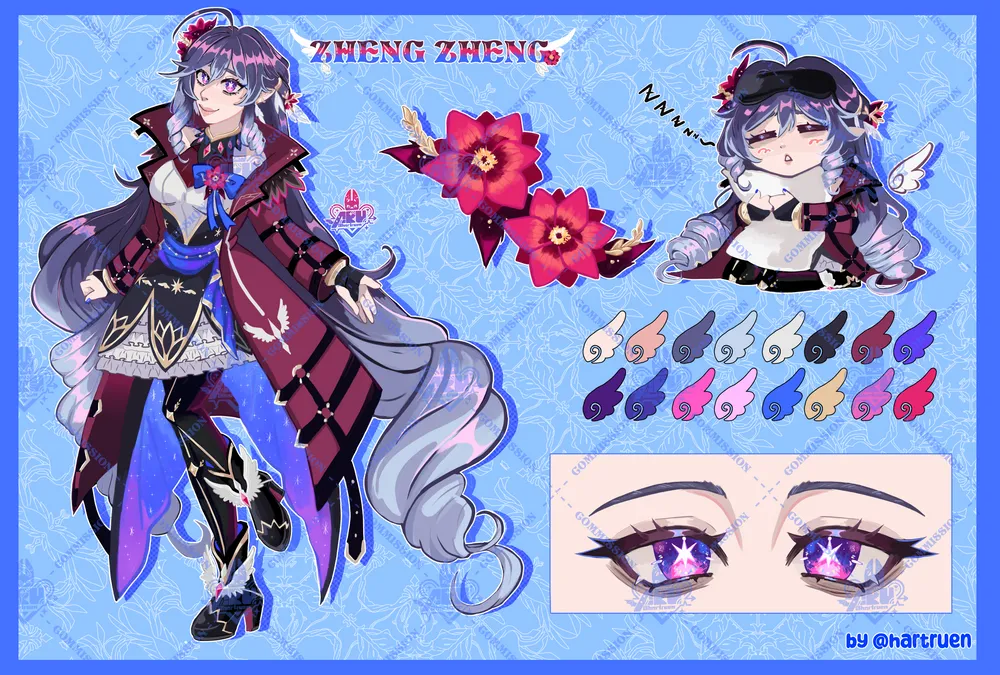 BASIC REF SHEETS — ARU♡ - Buymeacoffee